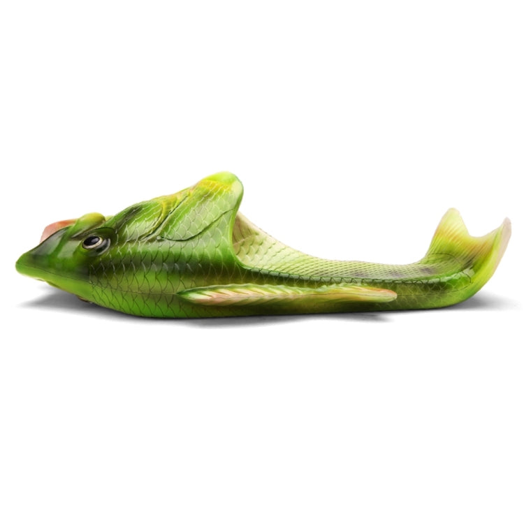 Fish Style EVA Material Summer Beach Sandals Simulation Fish Beach Slippers for Men, Size: 41#