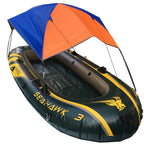 68347 Folding Awning Canoe Rubber Inflatable Boat Parasol Tent for 2 Person, Boat is not Included
