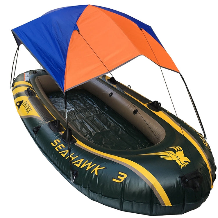 68347 Folding Awning Canoe Rubber Inflatable Boat Parasol Tent for 2 Person, Boat is not Included