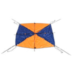 68349 Folding Awning Canoe Rubber Inflatable Boat Parasol Tent for 3 Person, Boat is not Included