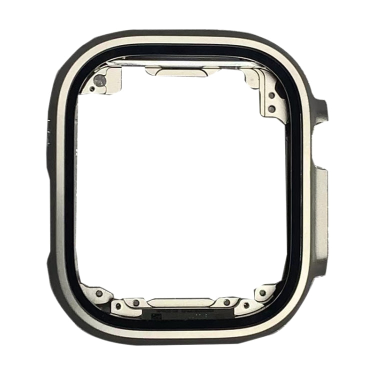 Titanium Metal Middle Frame Bezel Plate, For Apple Watch Ultra 2 49mm