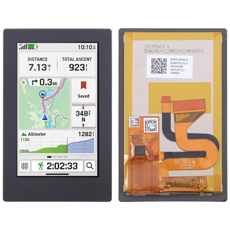 For Garmin ETrex Touch Original LCD Display Screen