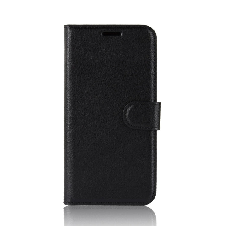 Litchi Texture Horizontal Flip Leather Case for Xiaomi Redmi 6A, with Wallet & Holder & Card Slots