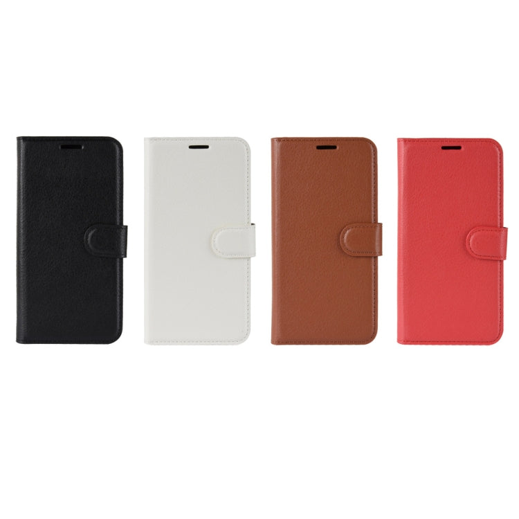 Litchi Texture Horizontal Flip Leather Case for Xiaomi Redmi 6A, with Wallet & Holder & Card Slots