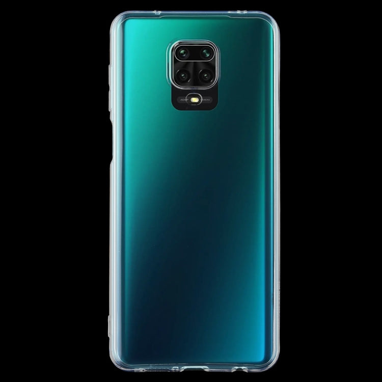 0.5mm Ultrathin Transparent TPU Soft Protective Case, For Xiaomi Redmi Note 9 Pro