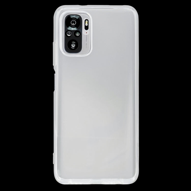 0.75mm Ultra-thin Transparent TPU Soft Protective Case, For Xiaomi Redmi Note 10