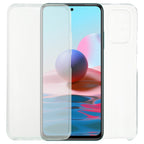 PC+TPU Ultra-Thin Double-Sided All-Inclusive Transparent Case, For Xiaomi Redmi Note 10