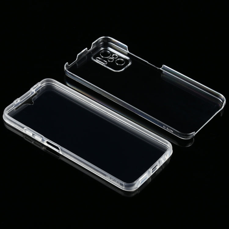 PC+TPU Ultra-Thin Double-Sided All-Inclusive Transparent Case, For Xiaomi Redmi Note 10