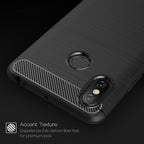 Brushed Texture Carbon Fiber Shockproof TPU Case for Xiaomi Mi Max 3