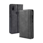 Magnetic Buckle Retro Texture Horizontal Flip Leather Case for Xiaomi Mi Play, with Holder & Card Slots & Wallet
