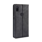 Magnetic Buckle Retro Texture Horizontal Flip Leather Case for Xiaomi Mi Play, with Holder & Card Slots & Wallet