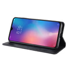 Magnetic Buckle Retro Texture Horizontal Flip Leather Case for Xiaomi Mi 9, with Holder & Card Slots & Wallet
