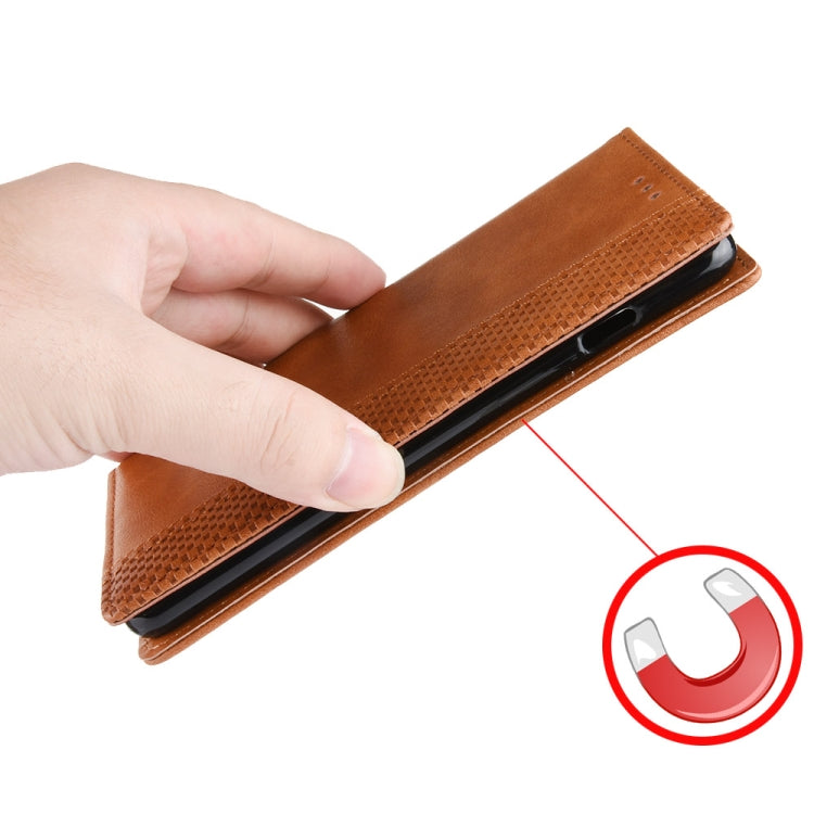 Magnetic Buckle Retro Texture Horizontal Flip Leather Case for Xiaomi Mi 9, with Holder & Card Slots & Wallet
