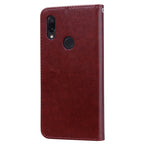 Rose Embossed Horizontal Flip PU Leather Case for Xiaomi Redmi 7, with Holder & Card Slots & Wallet