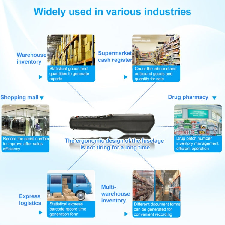 NEWSCAN NS8103T Two-dimensional Wireless Barcode Scanner Collector — view 8