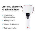 Long Range RFID UHF Portable Handheld Bluetooth Reader, Style: Standard + 2D Head, Standard + 2D Head, Standard + 2D Head, Standard + 2D Head — Standard + 2D Head, UK Plug