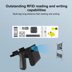UHF RFID Radio Frequency High Performance Handheld Back Clip Bluetooth Communication Reader, Style: Bluetooth RFID Reading and Writing + One/Two-dimensional Code Scanning — view 3