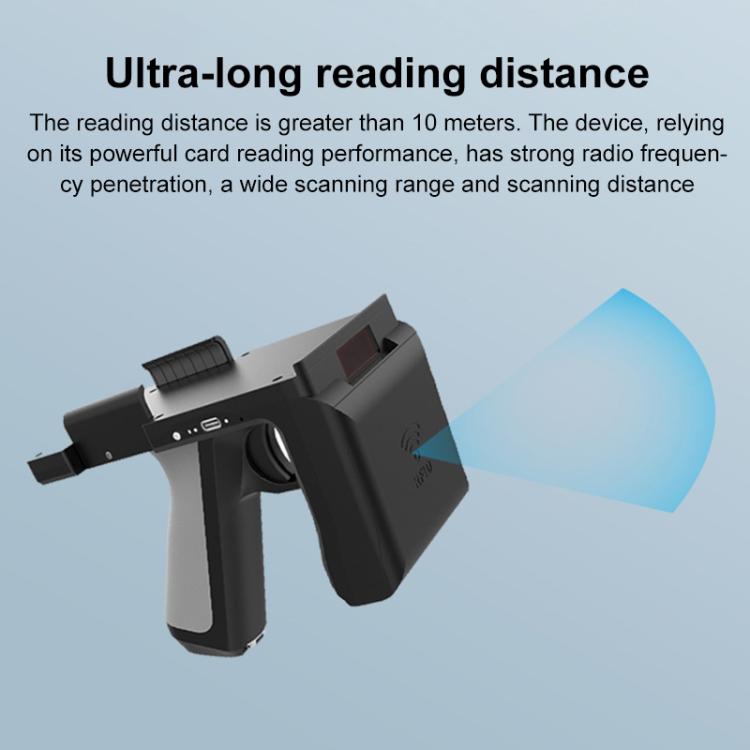 UHF RFID Radio Frequency High Performance Handheld Back Clip Bluetooth Communication Reader, Style: Bluetooth RFID Reader/Writer — Bluetooth RFID Reader/Writer