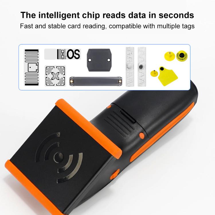 UHF 915M Inventory Terminal RF Tag Handheld RFID Bluetooth Reader, Reading Distance: 0-6m