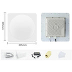 UHF RFID Long Range 9dBi Integrated Reader with E710 Chip, Style: Standard — UK Plug