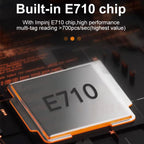 UHF RFID Long Range 9dBi Integrated Reader with E710 Chip, Style: Add Power Over Ethernet