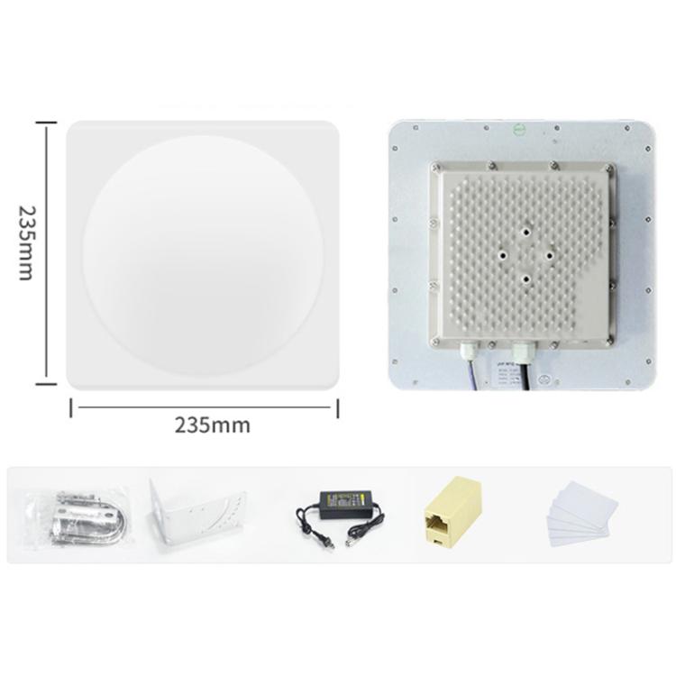 UHF RFID Long Range 9dBi Integrated Reader with E710 Chip, Style: Built-in Heating Constant Temperature Module