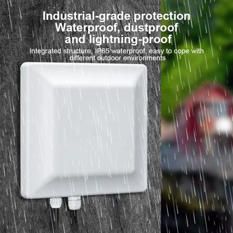 UHF Middle Range RFID Integrated Reader Identification Distance 0-5m, Style: Standard