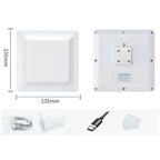 UHF Electronic Tag Identification RFID Reader / Writer 7dbi Antenna Integrated Reader, Style: USB Virtual Port
