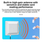 UHF Electronic Tag Identification RFID Reader / Writer 7dbi Antenna Integrated Reader, Style: USB Virtual Port