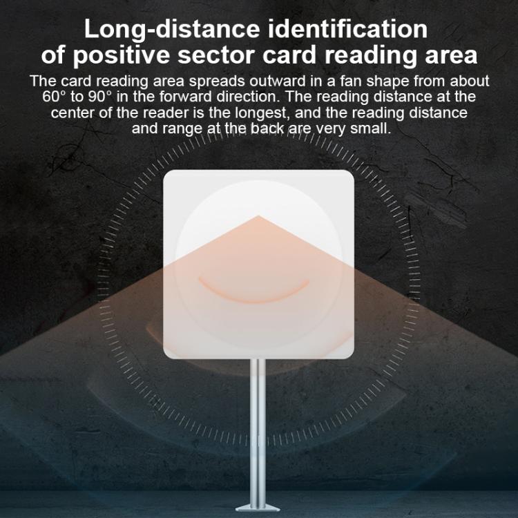 Industrial UHF RFID Long Range Integrated Reader Built-in 9dBi Antenna, Style: with WiFi Communication — view 11