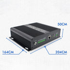 RFID 4-Channel UHF Long-Range Reader with Antenna, Industrial Access Control & Warehouse Management RFID Reader / Writer