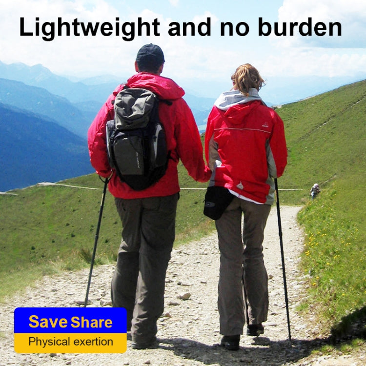 132cm Telescopic Outdoor Three-section Trekking Pole