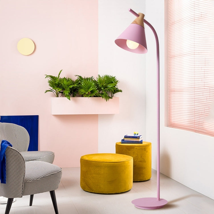 Macaron floor lamp vertical table lamp — Yellow