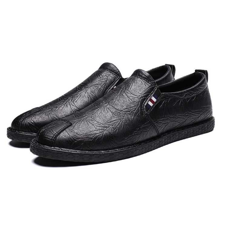 Casual Breathable Round Head Leather Shoes for Men, 39, 40, 41, 42, 44