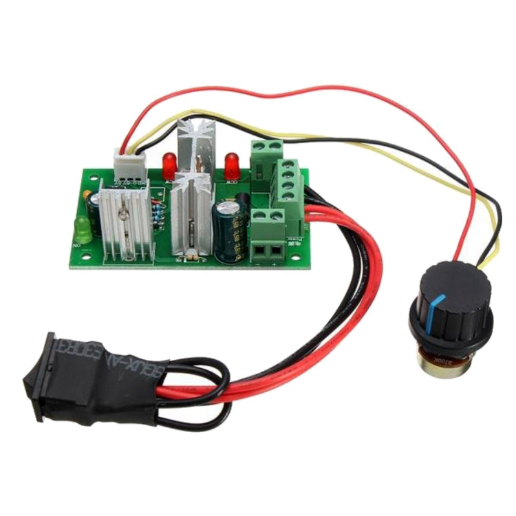 PWM Motor Speed Controller Regulator Reversible Control Forward/Reverse Switch, LDTR-WG0266 DC 6-30V 200W 16KHz