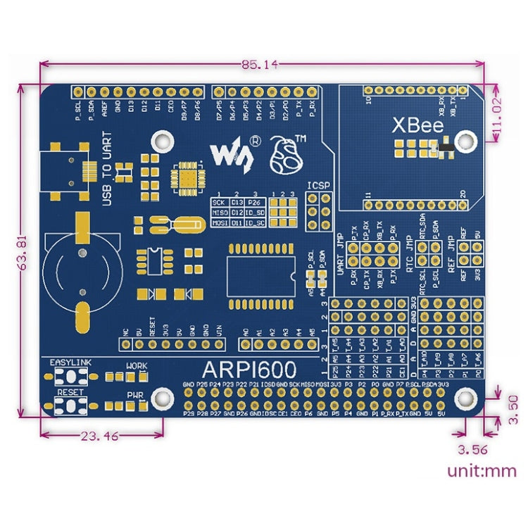Waveshare Adapter Board for Arduino & Raspberry Pi — view 8