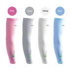 PGM Golf Ice Silk Sunscreen Sleeve for Men and Women (Color:Pink Size:XXL)