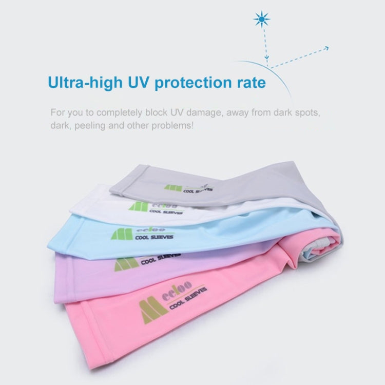 PGM Golf Ice Silk Sunscreen Sleeve for Men and Women (Color:Pink Size:XXL)