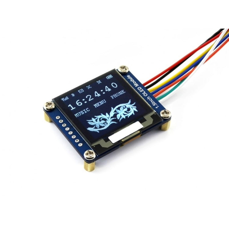 Waveshare General 1.5 inch 128x128 OLED Display Module, SPI/I2C interface — view 5