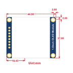 Waveshare General 1.5 inch 128x128 OLED Display Module, SPI/I2C interface — view 6