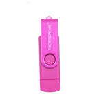 MicroDrive 32GB USB 2.0 Mobile Computer Dual-use Rotating OTG Metal U Disk