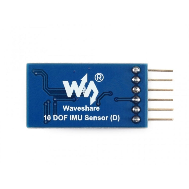 Waveshare 10 DOF IMU Sensor (D), Inertial Measurement Unit, ICM20948 Onboard, Lower Power Consumption High Precision Module — view 3