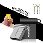MiCRODATA 64GB USB 2.0 Computer Car Two-use Mini U Disk — Gold