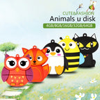 MicroDrive 32GB USB 2.0 Creative Cute Bee U Disk — view 3