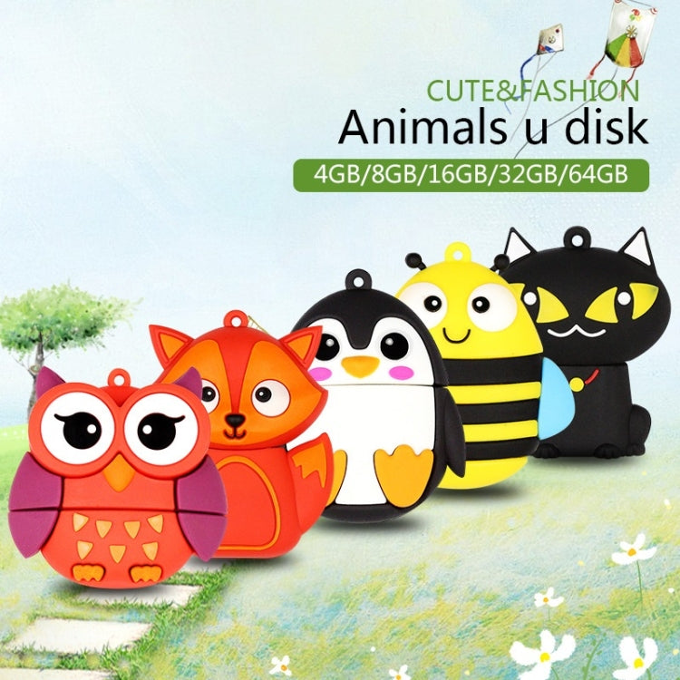 MicroDrive 32GB USB 2.0 Creative Cute Bee U Disk — view 3