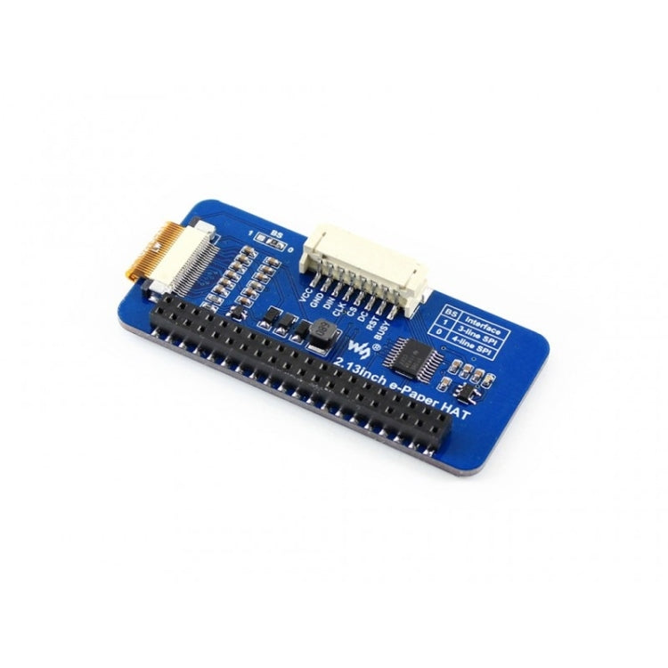 Waveshare 2.13 inch 212x104 Pixel Three-color E-Ink Display HAT (B) for Raspberry Pi — view 3