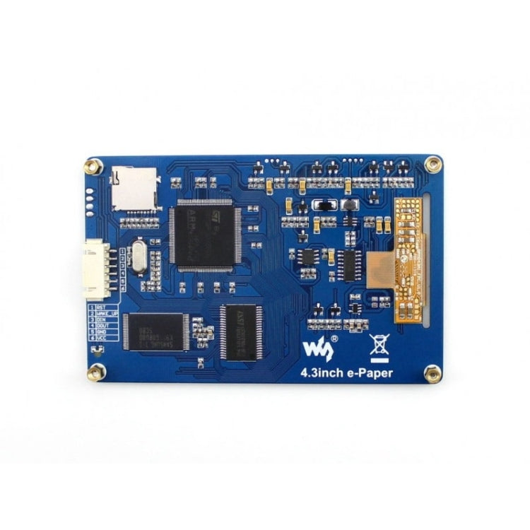 Waveshare 4.3 inch 800x600 Pixel Serial Interface Electronic Paper Display UART Module — view 4