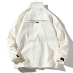 Trend Multi-pockets Top Loose Coat Simple Casual Jacket for Men