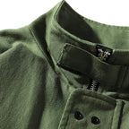 Trend Multi-pockets Top Loose Coat Simple Casual Jacket for Men