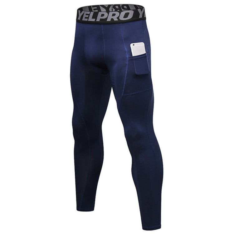 Running Training Sweat Wicking Stretch Tights With Pocket (Color:Red Size:S)